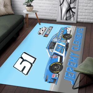 Jeremy Clements Nascar Racing 2023 Carpet Living Room Area Rugs Doormats Blanket Flag Home 1 Nascar store - Loyal fans of Jeremy Clements's Rug,Doormat,Blanket Microfiber Fleece,Blanket Premium Sherpa,House Flag:vintage nascar racing suit,uniform,apparel,shirts,merch,hoodie,jackets,shorts,sweatshirt,outfits,clothes