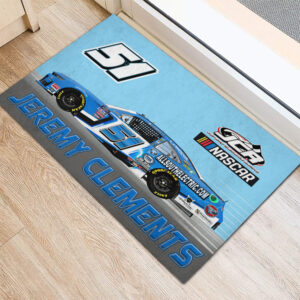 Jeremy Clements Nascar Racing 2023 Carpet Living Room Area Rugs Doormats Blanket Flag Home 5 Nascar store - Loyal fans of Jeremy Clements's Rug,Doormat,Blanket Microfiber Fleece,Blanket Premium Sherpa,House Flag:vintage nascar racing suit,uniform,apparel,shirts,merch,hoodie,jackets,shorts,sweatshirt,outfits,clothes