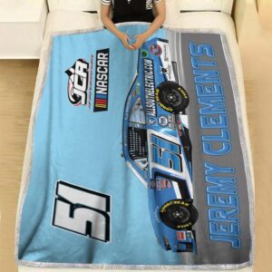 Jeremy Clements Nascar Racing 2023 Carpet Living Room Area Rugs Doormats Blanket Flag Home 9 Nascar store - Loyal fans of Jeremy Clements's Rug,Doormat,Blanket Microfiber Fleece,Blanket Premium Sherpa,House Flag:vintage nascar racing suit,uniform,apparel,shirts,merch,hoodie,jackets,shorts,sweatshirt,outfits,clothes