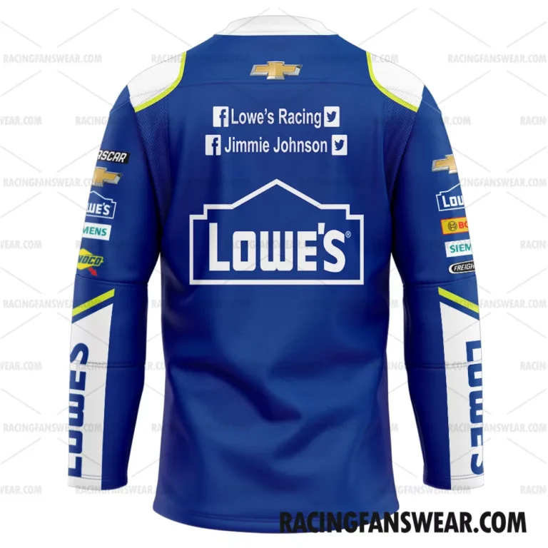 Nascar store - Loyal fans of Jimmie Johnson's Men's Hockey Jerseys,WoMen's Hockey Jerseys,Youth's Hockey Jerseys:vintage nascar racing suit,uniform,apparel,shirts,merch,hoodie,jackets,shorts,sweatshirt,outfits,clothes