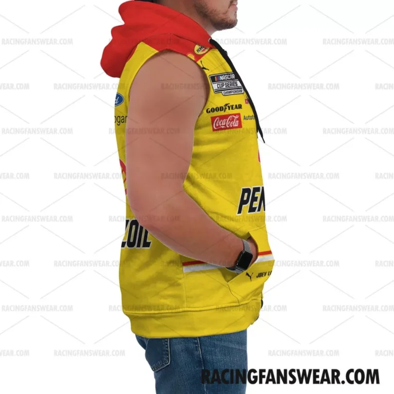 Nascar store - Loyal fans of Joey Logano's Unisex Sleeveless Hoodie,Unisex Hooded T-Shirt,Kid Sleeveless Hoodie,Kid Hooded T-Shirts:vintage nascar racing suit,uniform,apparel,shirts,merch,hoodie,jackets,shorts,sweatshirt,outfits,clothes