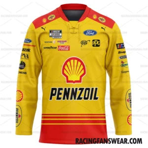 Nascar store - Loyal fans of Joey Logano's Men's Hockey Jerseys,WoMen's Hockey Jerseys,Youth's Hockey Jerseys:vintage nascar racing suit,uniform,apparel,shirts,merch,hoodie,jackets,shorts,sweatshirt,outfits,clothes