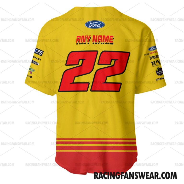 Nascar store - Loyal fans of Joey Logano's Unisex Baseball Jerseys,Kid Baseball Jerseys,Youth Baseball Jerseys,Men's Hockey Jerseys,WoMen's Hockey Jerseys,Youth's Hockey Jerseys:vintage nascar racing suit,uniform,apparel,shirts,merch,hoodie,jackets,shorts,sweatshirt,outfits,clothes