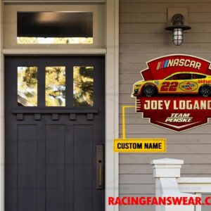 Nascar store - Loyal fans of Joey Logano's Cut Metal Signs:vintage nascar racing suit,uniform,apparel,shirts,merch,hoodie,jackets,shorts,sweatshirt,outfits,clothes