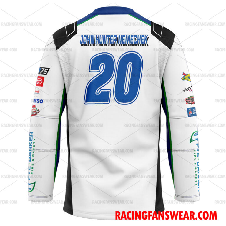 Nascar store - Loyal fans of John Hunter Nemechek's Unisex Baseball Jerseys,Kid Baseball Jerseys,Youth Baseball Jerseys,Men's Hockey Jerseys,WoMen's Hockey Jerseys,Youth's Hockey Jerseys:vintage nascar racing suit,uniform,apparel,shirts,merch,hoodie,jackets,shorts,sweatshirt,outfits,clothes