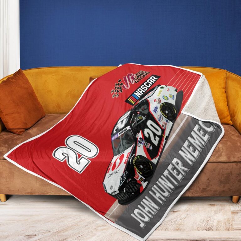 Nascar store - Loyal fans of John Hunter Nemechek's Rug,Doormat,Blanket Microfiber Fleece,Blanket Premium Sherpa,House Flag:vintage nascar racing suit,uniform,apparel,shirts,merch,hoodie,jackets,shorts,sweatshirt,outfits,clothes