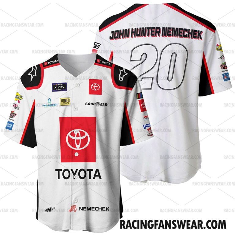 Nascar store - Loyal fans of John Hunter Nemechek's Unisex Baseball Jerseys,Kid Baseball Jerseys,Youth Baseball Jerseys,Men's Hockey Jerseys,WoMen's Hockey Jerseys,Youth's Hockey Jerseys:vintage nascar racing suit,uniform,apparel,shirts,merch,hoodie,jackets,shorts,sweatshirt,outfits,clothes