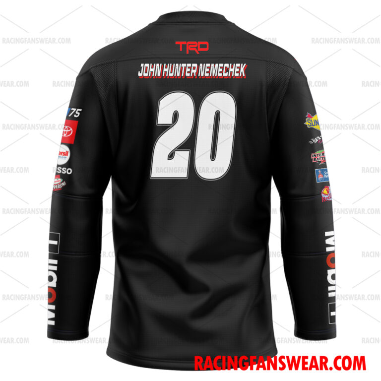 Nascar store - Loyal fans of John Hunter Nemechek's Unisex Baseball Jerseys,Kid Baseball Jerseys,Youth Baseball Jerseys,Men's Hockey Jerseys,WoMen's Hockey Jerseys,Youth's Hockey Jerseys:vintage nascar racing suit,uniform,apparel,shirts,merch,hoodie,jackets,shorts,sweatshirt,outfits,clothes