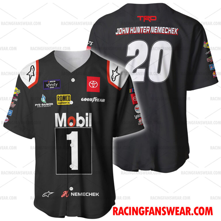 Nascar store - Loyal fans of John Hunter Nemechek's Unisex Baseball Jerseys,Kid Baseball Jerseys,Youth Baseball Jerseys,Men's Hockey Jerseys,WoMen's Hockey Jerseys,Youth's Hockey Jerseys:vintage nascar racing suit,uniform,apparel,shirts,merch,hoodie,jackets,shorts,sweatshirt,outfits,clothes