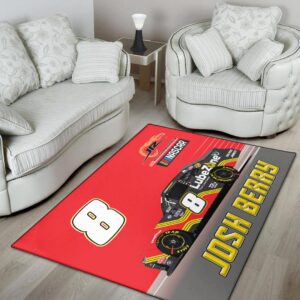 Josh Berry Nascar JR Motorsports Racing Carpet Living Room Area Rugs Doormats Blanket Flag Home 2 Nascar store - Loyal fans of Josh Berry's Rug,Doormat,Blanket Microfiber Fleece,Blanket Premium Sherpa,House Flag:vintage nascar racing suit,uniform,apparel,shirts,merch,hoodie,jackets,shorts,sweatshirt,outfits,clothes