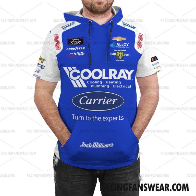 Nascar store - Loyal fans of Josh Williams's Unisex Sleeveless Hoodie,Unisex Hooded T-Shirt,Kid Sleeveless Hoodie,Kid Hooded T-Shirts:vintage nascar racing suit,uniform,apparel,shirts,merch,hoodie,jackets,shorts,sweatshirt,outfits,clothes