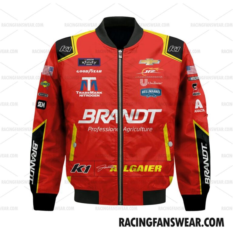 Nascar store - Loyal fans of Justin Allgaier's Bomber Jacket,Unisex Thick Coat,Unisex Sleeveless Hoodie,Unisex Hooded T-Shirt,Kid Sleeveless Hoodie,Kid Hooded T-Shirts,Kid Thick Coat:vintage nascar racing suit,uniform,apparel,shirts,merch,hoodie,jackets,shorts,sweatshirt,outfits,clothes