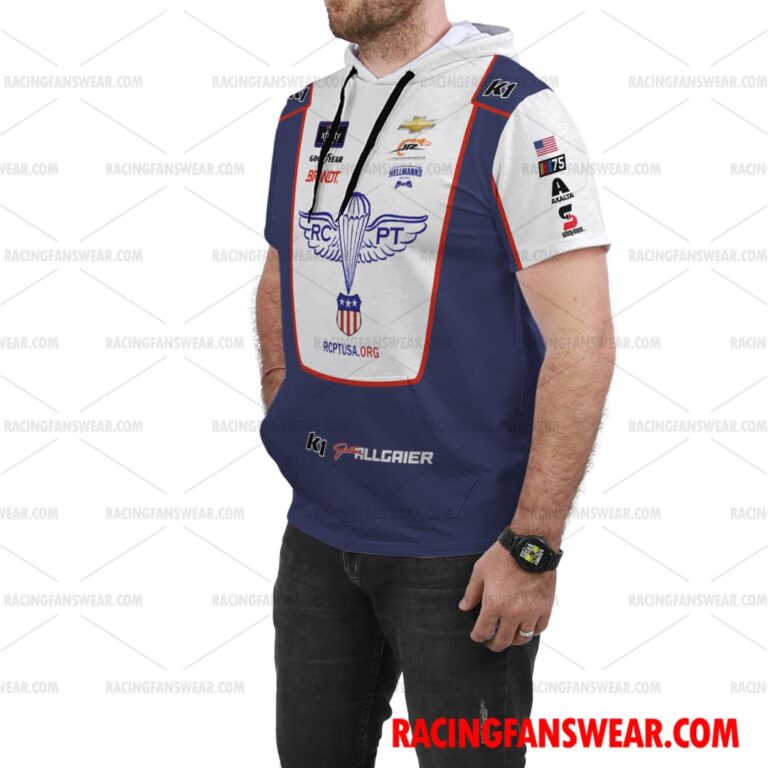 Nascar store - Loyal fans of Justin Allgaier's Bomber Jacket,Unisex Thick Coat,Unisex Sleeveless Hoodie,Unisex Hooded T-Shirt,Kid Sleeveless Hoodie,Kid Hooded T-Shirts,Kid Thick Coat:vintage nascar racing suit,uniform,apparel,shirts,merch,hoodie,jackets,shorts,sweatshirt,outfits,clothes