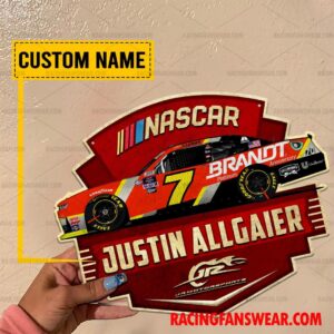 Nascar store - Loyal fans of Justin Allgaier's Cut Metal Signs:vintage nascar racing suit,uniform,apparel,shirts,merch,hoodie,jackets,shorts,sweatshirt,outfits,clothes