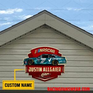 Nascar store - Loyal fans of Justin Allgaier's Cut Metal Signs:vintage nascar racing suit,uniform,apparel,shirts,merch,hoodie,jackets,shorts,sweatshirt,outfits,clothes