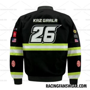 Nascar store - Loyal fans of Kaz Grala's Bomber Jacket,Unisex Thick Coat,Unisex Sleeveless Hoodie,Unisex Hooded T-Shirt,Kid Sleeveless Hoodie,Kid Hooded T-Shirts,Kid Thick Coat:vintage nascar racing suit,uniform,apparel,shirts,merch,hoodie,jackets,shorts,sweatshirt,outfits,clothes