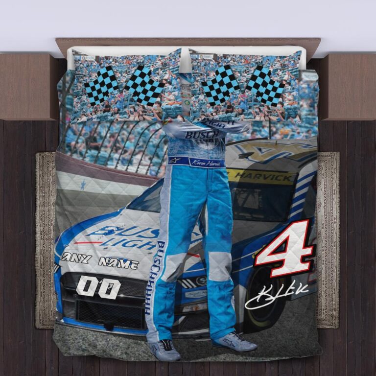 Nascar store - Loyal fans of Kevin Harvick's Bedding Duvet Cover + 1/2 Pillow Cases:vintage nascar racing suit,uniform,apparel,shirts,merch,hoodie,jackets,shorts,sweatshirt,outfits,clothes