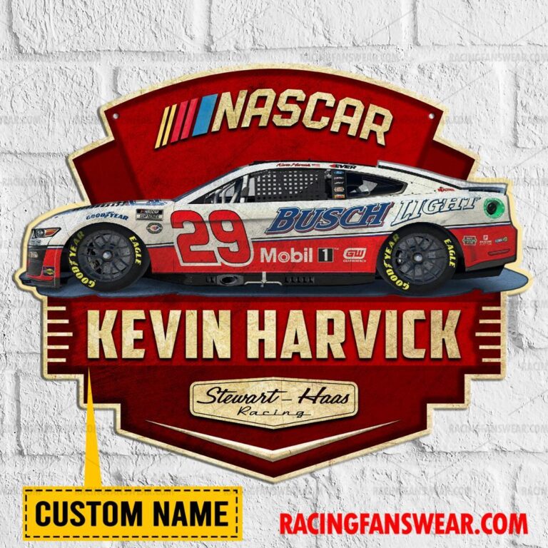 Nascar store - Loyal fans of Kevin Harvick's Cut Metal Signs:vintage nascar racing suit,uniform,apparel,shirts,merch,hoodie,jackets,shorts,sweatshirt,outfits,clothes