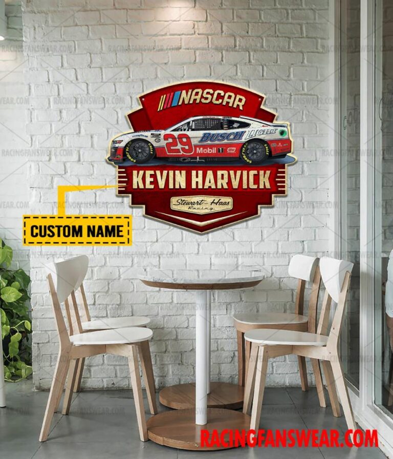 Nascar store - Loyal fans of Kevin Harvick's Cut Metal Signs:vintage nascar racing suit,uniform,apparel,shirts,merch,hoodie,jackets,shorts,sweatshirt,outfits,clothes