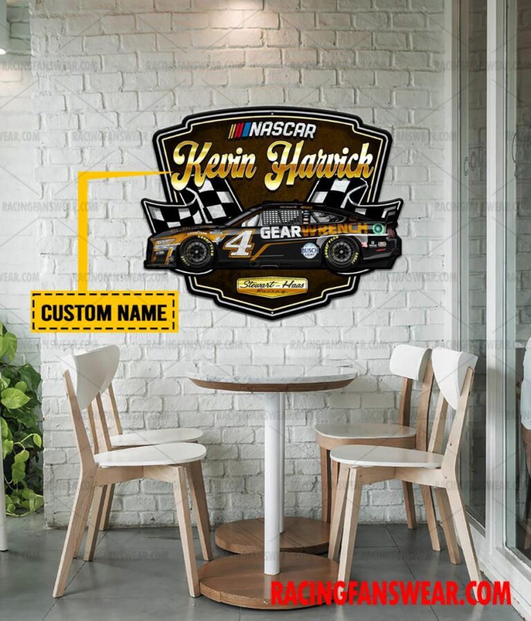 Nascar store - Loyal fans of Kevin Harvick's Cut Metal Signs:vintage nascar racing suit,uniform,apparel,shirts,merch,hoodie,jackets,shorts,sweatshirt,outfits,clothes