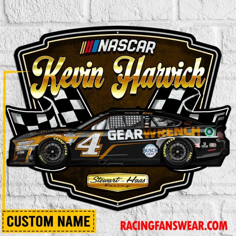 Nascar store - Loyal fans of Kevin Harvick's Cut Metal Signs:vintage nascar racing suit,uniform,apparel,shirts,merch,hoodie,jackets,shorts,sweatshirt,outfits,clothes