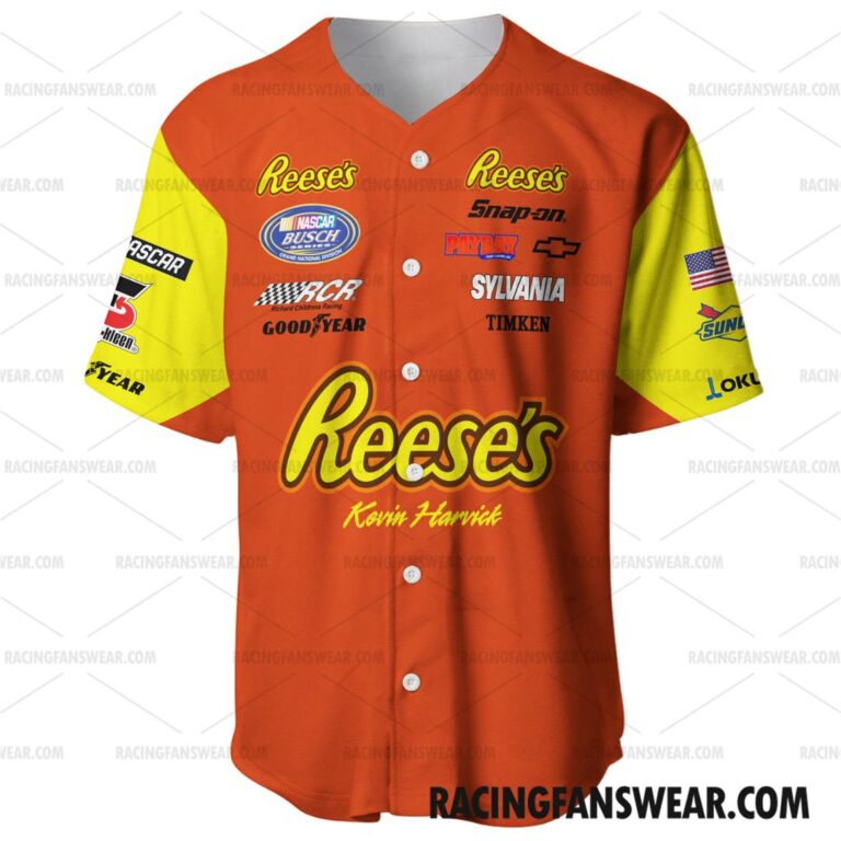 Nascar store - Loyal fans of Kevin Harvick's Unisex Baseball Jerseys,Kid Baseball Jerseys,Youth Baseball Jerseys:vintage nascar racing suit,uniform,apparel,shirts,merch,hoodie,jackets,shorts,sweatshirt,outfits,clothes