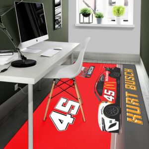 Kurt Busch Nascar 23XI Racing Carpet Living Room Area Rugs Doormats Blanket Flag Home 3 Nascar store - Loyal fans of Kurt Busch's Rug,Doormat,Blanket Microfiber Fleece,Blanket Premium Sherpa,House Flag:vintage nascar racing suit,uniform,apparel,shirts,merch,hoodie,jackets,shorts,sweatshirt,outfits,clothes