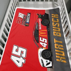 Kurt Busch Nascar 23XI Racing Carpet Living Room Area Rugs Doormats Blanket Flag Home 10 Nascar store - Loyal fans of Kurt Busch's Rug,Doormat,Blanket Microfiber Fleece,Blanket Premium Sherpa,House Flag:vintage nascar racing suit,uniform,apparel,shirts,merch,hoodie,jackets,shorts,sweatshirt,outfits,clothes