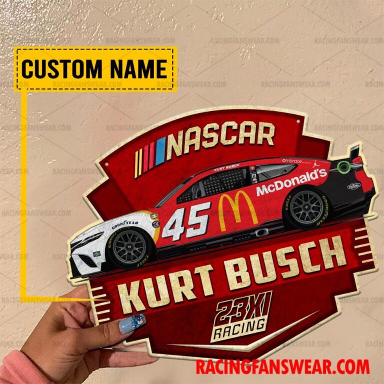 Nascar store - Loyal fans of Kurt Busch's Cut Metal Signs:vintage nascar racing suit,uniform,apparel,shirts,merch,hoodie,jackets,shorts,sweatshirt,outfits,clothes