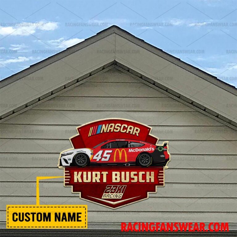 Nascar store - Loyal fans of Kurt Busch's Cut Metal Signs:vintage nascar racing suit,uniform,apparel,shirts,merch,hoodie,jackets,shorts,sweatshirt,outfits,clothes