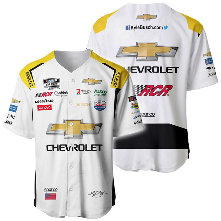 Kyle Busch Nascar 2023 Chevrolet Racing Suit Uniform Apparel Clothes ...