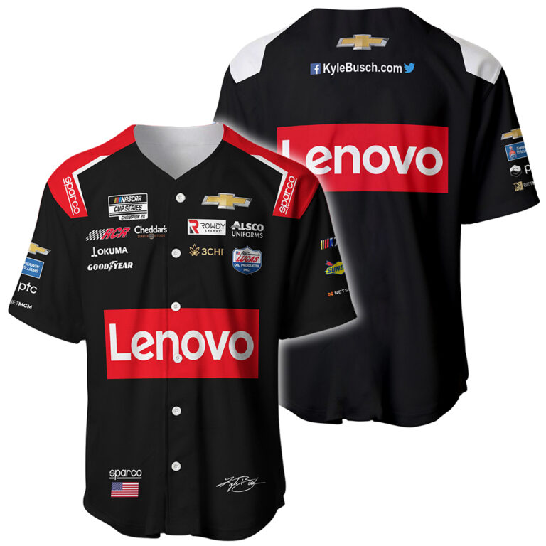 Kyle Busch Nascar 2023 Lenovo Racing Suit Uniform Apparel Clothes Adult ...