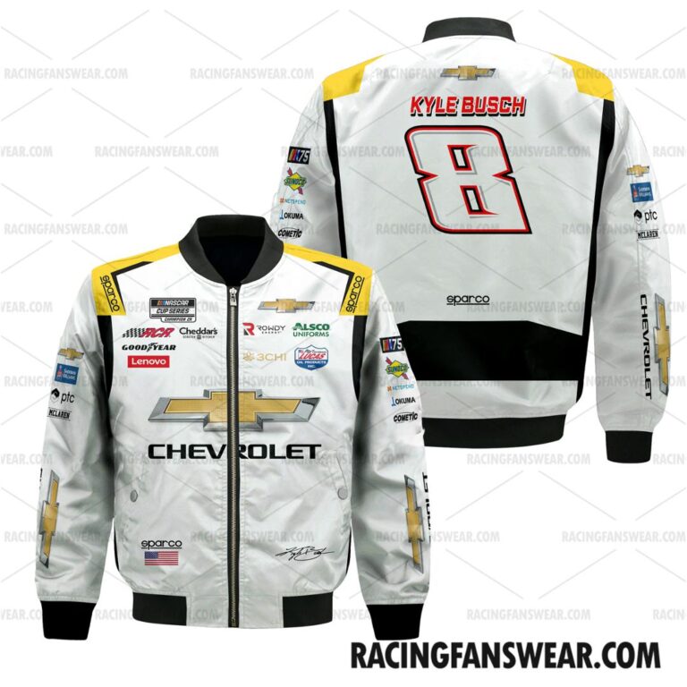 Nascar store - Loyal fans of Kyle Busch's Bomber Jacket,Unisex Thick Coat,Unisex Sleeveless Hoodie,Unisex Hooded T-Shirt,Kid Sleeveless Hoodie,Kid Hooded T-Shirts,Kid Thick Coat:vintage nascar racing suit,uniform,apparel,shirts,merch,hoodie,jackets,shorts,sweatshirt,outfits,clothes