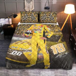 Kyle Busch Nascar Racing Custom Name and Number Bedding Duvet Cover + 1|2 Pillow Cases 8 Nascar store - Loyal fans of Kyle Busch's Bedding Duvet Cover + 1/2 Pillow Cases:vintage nascar racing suit,uniform,apparel,shirts,merch,hoodie,jackets,shorts,sweatshirt,outfits,clothes