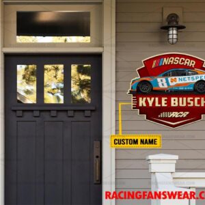 Nascar store - Loyal fans of Kyle Busch's Cut Metal Signs:vintage nascar racing suit,uniform,apparel,shirts,merch,hoodie,jackets,shorts,sweatshirt,outfits,clothes