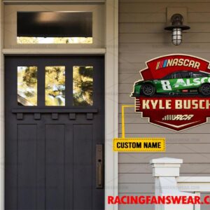 Nascar store - Loyal fans of Kyle Busch's Cut Metal Signs:vintage nascar racing suit,uniform,apparel,shirts,merch,hoodie,jackets,shorts,sweatshirt,outfits,clothes