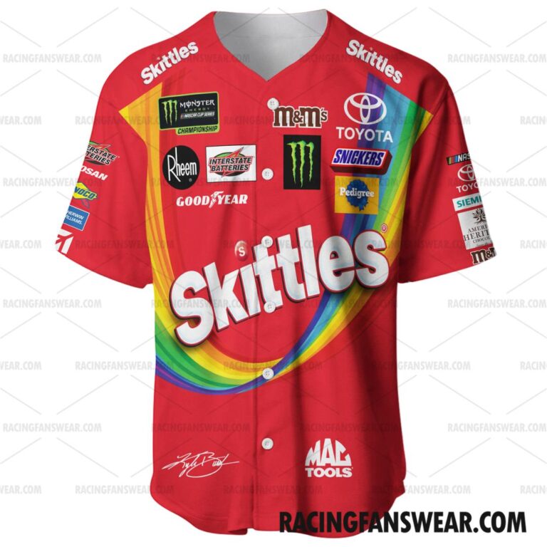 Nascar store - Loyal fans of Kyle Busch's Unisex Baseball Jerseys,Kid Baseball Jerseys,Youth Baseball Jerseys:vintage nascar racing suit,uniform,apparel,shirts,merch,hoodie,jackets,shorts,sweatshirt,outfits,clothes