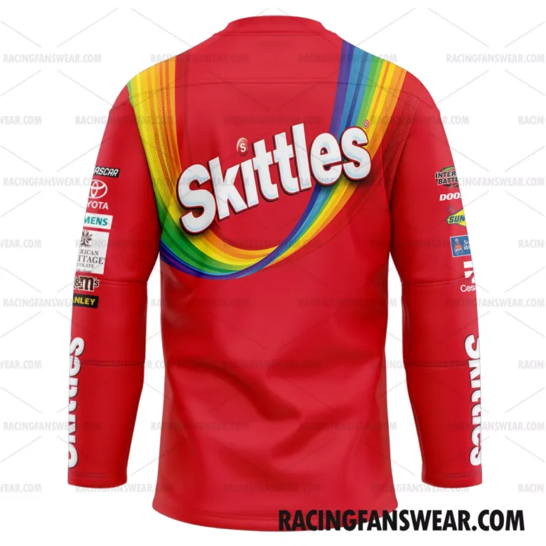 Nascar store - Loyal fans of Kyle Busch's Men's Hockey Jerseys,WoMen's Hockey Jerseys,Youth's Hockey Jerseys:vintage nascar racing suit,uniform,apparel,shirts,merch,hoodie,jackets,shorts,sweatshirt,outfits,clothes