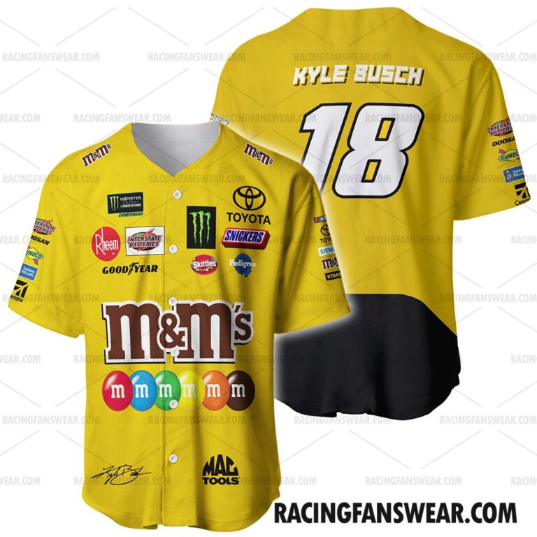 Nascar store - Loyal fans of Kyle Busch's Unisex Baseball Jerseys,Kid Baseball Jerseys,Youth Baseball Jerseys,Men's Hockey Jerseys,WoMen's Hockey Jerseys,Youth's Hockey Jerseys:vintage nascar racing suit,uniform,apparel,shirts,merch,hoodie,jackets,shorts,sweatshirt,outfits,clothes