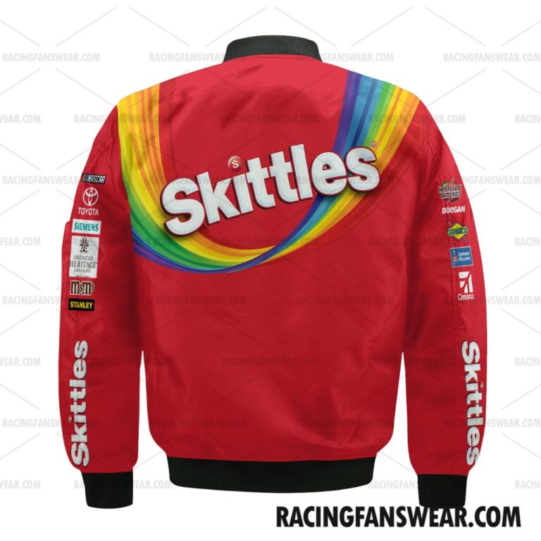 Nascar store - Loyal fans of Kyle Busch's Bomber Jacket,Unisex Thick Coat,Kid Thick Coat:vintage nascar racing suit,uniform,apparel,shirts,merch,hoodie,jackets,shorts,sweatshirt,outfits,clothes