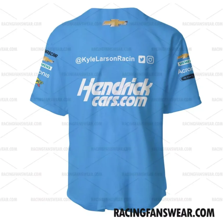 Nascar store - Loyal fans of Kyle Larson's Unisex Baseball Jerseys,Kid Baseball Jerseys,Youth Baseball Jerseys:vintage nascar racing suit,uniform,apparel,shirts,merch,hoodie,jackets,shorts,sweatshirt,outfits,clothes