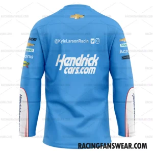 Kyle Larson Nascar 2022 Racing Suit Uniform Apparel Clothes Adult Youth Hockey Jerseys 1 Nascar store - Loyal fans of Kyle Larson's Men's Hockey Jerseys,WoMen's Hockey Jerseys,Youth's Hockey Jerseys:vintage nascar racing suit,uniform,apparel,shirts,merch,hoodie,jackets,shorts,sweatshirt,outfits,clothes