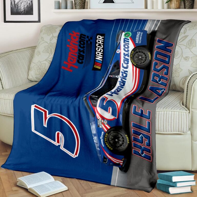 Nascar store - Loyal fans of Kyle Larson's Rug,Doormat,Blanket Microfiber Fleece,Blanket Premium Sherpa:vintage nascar racing suit,uniform,apparel,shirts,merch,hoodie,jackets,shorts,sweatshirt,outfits,clothes