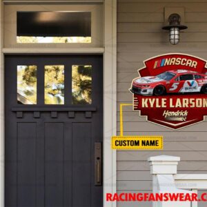 Nascar store - Loyal fans of Kyle Larson's Cut Metal Signs:vintage nascar racing suit,uniform,apparel,shirts,merch,hoodie,jackets,shorts,sweatshirt,outfits,clothes