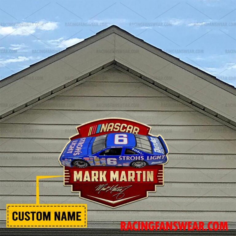 Nascar store - Loyal fans of Mark Martin's Cut Metal Signs:vintage nascar racing suit,uniform,apparel,shirts,merch,hoodie,jackets,shorts,sweatshirt,outfits,clothes