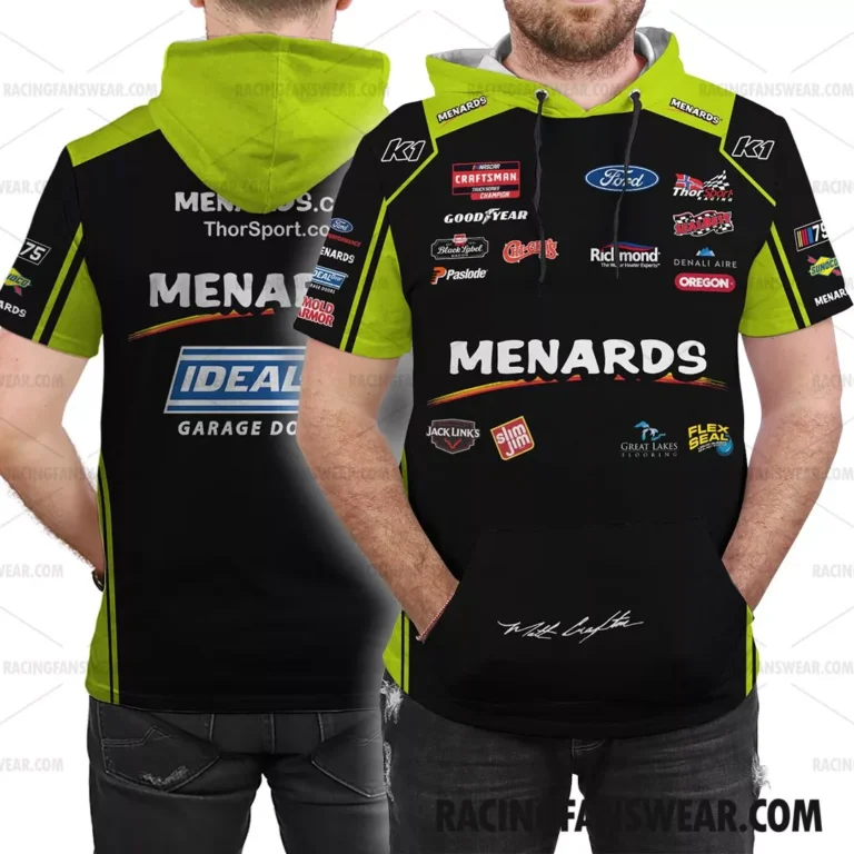 Nascar store - Loyal fans of Matt Crafton's Unisex Sleeveless Hoodie,Unisex Hooded T-Shirt,Kid Sleeveless Hoodie,Kid Hooded T-Shirts:vintage nascar racing suit,uniform,apparel,shirts,merch,hoodie,jackets,shorts,sweatshirt,outfits,clothes