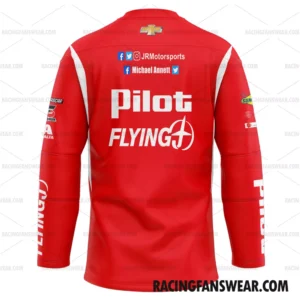 Michael Annett Nascar 2021 Racing Uniform Clothes Adult Kid Hockey Jersey 1 Nascar store - Loyal fans of Michael Annett's Men's Hockey Jerseys,WoMen's Hockey Jerseys,Youth's Hockey Jerseys:vintage nascar racing suit,uniform,apparel,shirts,merch,hoodie,jackets,shorts,sweatshirt,outfits,clothes
