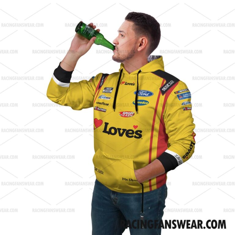 Nascar store - Loyal fans of Michael McDowell's Combo Unisex Pop Top Hoodie + Unisex Long Pants,Unisex Pop Top Hoodie,Unisex Long Pants:vintage nascar racing suit,uniform,apparel,shirts,merch,hoodie,jackets,shorts,sweatshirt,outfits,clothes