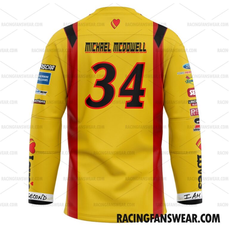 Nascar store - Loyal fans of Michael McDowell's Unisex Baseball Jerseys,Kid Baseball Jerseys,Youth Baseball Jerseys,Men's Hockey Jerseys,WoMen's Hockey Jerseys,Youth's Hockey Jerseys:vintage nascar racing suit,uniform,apparel,shirts,merch,hoodie,jackets,shorts,sweatshirt,outfits,clothes