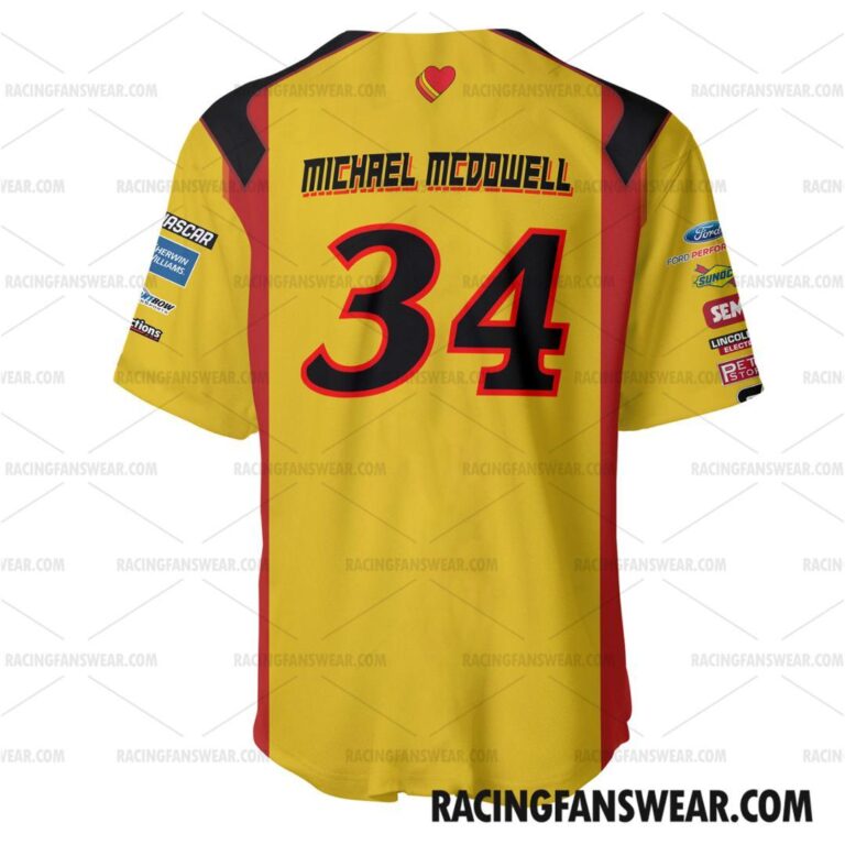 Nascar store - Loyal fans of Michael McDowell's Unisex Baseball Jerseys,Kid Baseball Jerseys,Youth Baseball Jerseys,Men's Hockey Jerseys,WoMen's Hockey Jerseys,Youth's Hockey Jerseys:vintage nascar racing suit,uniform,apparel,shirts,merch,hoodie,jackets,shorts,sweatshirt,outfits,clothes